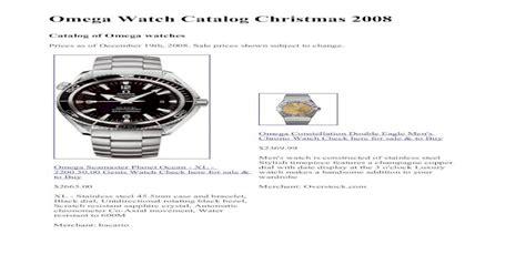 omega watch collectors|omega watch catalog pdf.